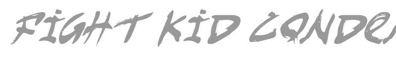 Fight Kid Condensed Italic